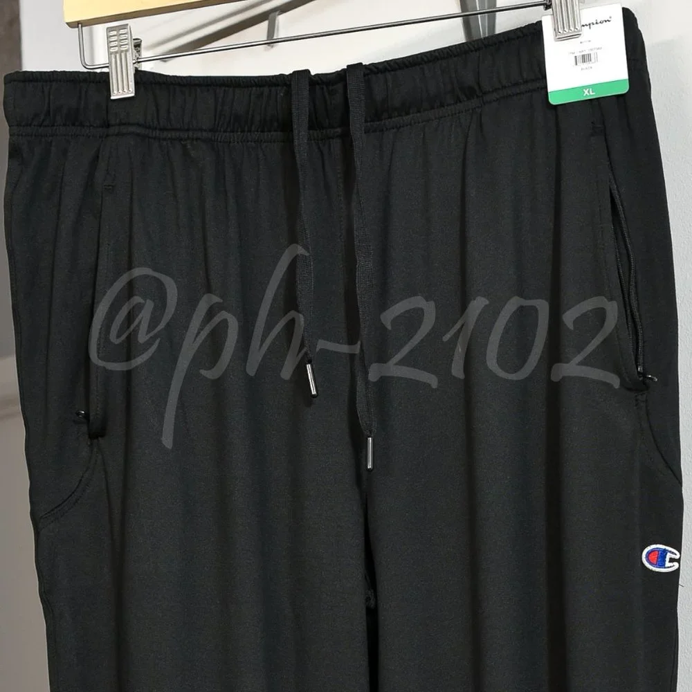 - Champion Men’s Athletic Mid-Weight Cross Training Jogger size‎ XL black